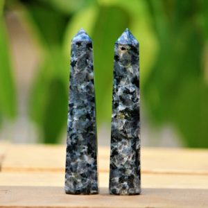 Shop Labradorite Points & Wands! Large 175MM Natural Silver Larvikite Labradorite 4 Faceted Metaphysical Healing Chakra Power Obelisk Tower | Natural genuine stones & crystals in various shapes & sizes. Buy raw cut, tumbled, or polished gemstones for making jewelry or crystal healing energy vibration raising reiki stones. #crystals #gemstones #crystalhealing #crystalsandgemstones #energyhealing #affiliate #ad