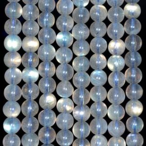 Shop Labradorite Round Beads! 5-6mm Labradorite Gemstone Yellow Blue Grade AAA Round Loose Beads 7.5 inch Half Strand (80003144-275) | Natural genuine round Labradorite beads for beading and jewelry making.  #jewelry #beads #beadedjewelry #diyjewelry #jewelrymaking #beadstore #beading #affiliate #ad