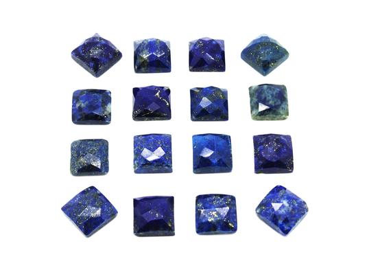 Square Cabochons,lapis Gemstone,lapis Cabochons,natural Gemstones,blue Cabochons,navy Blue Lapis,loose Gemstone - Aa Quality