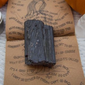 Shop Raw & Rough Black Tourmaline Stones! Large Black Tourmaline Raw Crystal | Natural genuine stones & crystals in various shapes & sizes. Buy raw cut, tumbled, or polished gemstones for making jewelry or crystal healing energy vibration raising reiki stones. #crystals #gemstones #crystalhealing #crystalsandgemstones #energyhealing #affiliate #ad