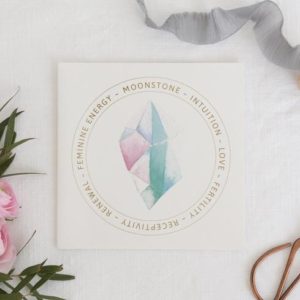 Shop Printable Crystal Cards, Pages, & Posters! Moonstone Gemstone Card – Gemstone Meaning – Jewelry Display Card – Printable – Jewelry Gift Box Tag – Package Insert | Shop jewelry making and beading supplies, tools & findings for DIY jewelry making and crafts. #jewelrymaking #diyjewelry #jewelrycrafts #jewelrysupplies #beading #affiliate #ad