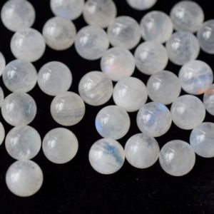 Shop Moonstone Round Beads! 2PCS 6mm/8mm AA Moonstone undrilled single round beads,blue moonstone, white semi-precious stone orb, gemstone Sphere WGYO | Natural genuine round Moonstone beads for beading and jewelry making.  #jewelry #beads #beadedjewelry #diyjewelry #jewelrymaking #beadstore #beading #affiliate #ad
