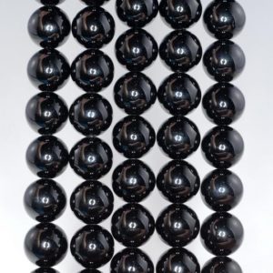 Shop Onyx Round Beads! 8mm Black Onyx Gemstone AAA Round 8MM Loose Beads 15.5 inch Full Strand (90163019-77) | Natural genuine round Onyx beads for beading and jewelry making.  #jewelry #beads #beadedjewelry #diyjewelry #jewelrymaking #beadstore #beading #affiliate #ad