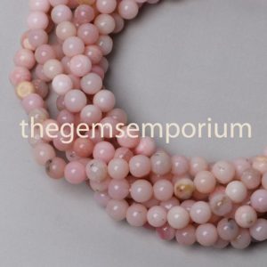 Shop Opal Round Beads! Pink Opal 5-6MM Smooth Round Beads,Pink Opal Round Beads,Pink Opal Smooth Round Beads,Opal Beads,Wholesale Beads,Opal Round Beads,Pink Opal | Natural genuine round Opal beads for beading and jewelry making.  #jewelry #beads #beadedjewelry #diyjewelry #jewelrymaking #beadstore #beading #affiliate #ad