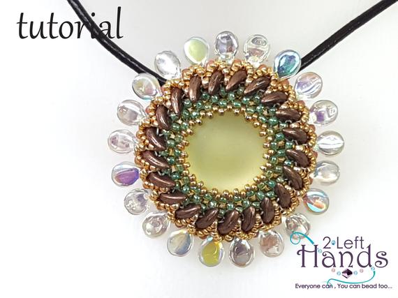 Patterns For Pendant, Craw Pattern, Beadwork Tutorial,  Beading Patterns Instructions, Beaded Pendant Tutorial, "creapip" Pendant