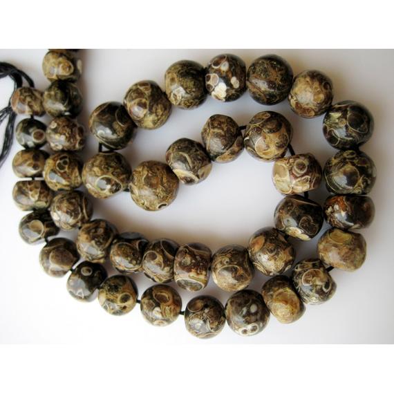 Jasper Bead, Picture Jasper, Jasper Rondelle, Rondelle Beads, 9mm To 12mm Beads, 8 Inch Half Strand