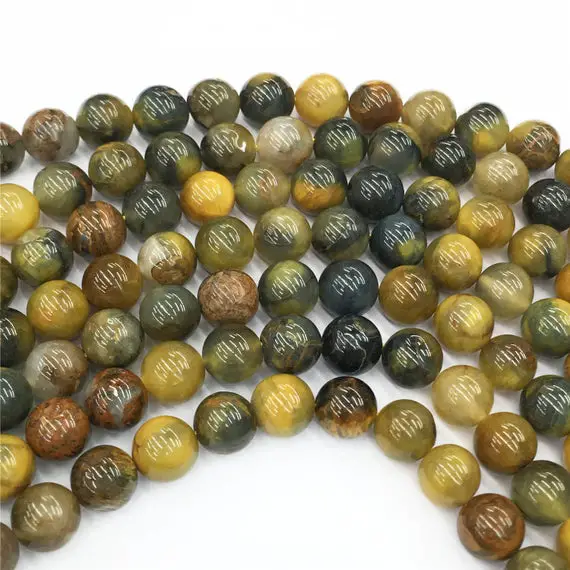 8mm Pietersite Beads, Round Gemstone Beads, Wholesale Beads