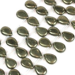 Shop Pyrite Bead Shapes! Drop Beads, pyrite Beads, gemstone Beads, natural Beads, pyrite Iron Beads, jewelry Making Beads, diy Supplies, aa Quality – 16" Full Strand | Natural genuine other-shape Pyrite beads for beading and jewelry making.  #jewelry #beads #beadedjewelry #diyjewelry #jewelrymaking #beadstore #beading #affiliate #ad