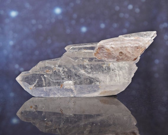 Intriguing Double Terminated Clear Quartz From Brazil | Semi Cathedral | 4.27" | 92.2 Grams