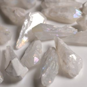 Shop Quartz Stones & Crystals! Plated CRYSTAL Points/Natural Solar Quartz /CRYSTAL Points /Crystal cluster -1 piece-Top Drilled | Natural genuine stones & crystals in various shapes & sizes. Buy raw cut, tumbled, or polished gemstones for making jewelry or crystal healing energy vibration raising reiki stones. #crystals #gemstones #crystalhealing #crystalsandgemstones #energyhealing #affiliate #ad