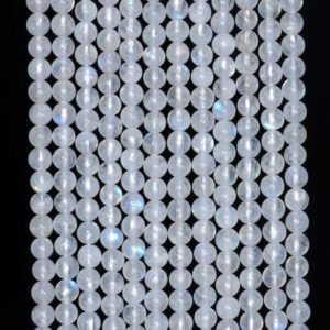 Shop Rainbow Moonstone Beads! 2mm 3mm Rainbow Moonstone Gemstone Grade AAA Round Loose Beads 15 inch Full Strand | Natural genuine beads Rainbow Moonstone beads for beading and jewelry making.  #jewelry #beads #beadedjewelry #diyjewelry #jewelrymaking #beadstore #beading #affiliate #ad