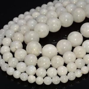SALE !!! Genuine Rainbow Moonstone Gemstone Indian Grade A 6mm 8mm 10mm 12mm Round Loose Beads Full Strand (A219) | Natural genuine beads Gemstone beads for beading and jewelry making.  #jewelry #beads #beadedjewelry #diyjewelry #jewelrymaking #beadstore #beading #affiliate #ad