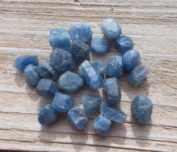 Raw Sapphire,rough Sapphire,september Birthstone,blue Sapphire,raw Crystals,raw Stones,gems Rocks Minerals,stones,wicca Wiccan,pagan Shaman