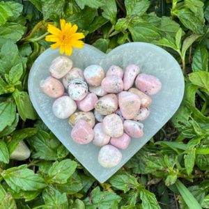 Shop Tumbled Rhodochrosite Crystals & Pocket Stones! Rhodochrosite, Tumbled Rhodochrosite, Polished Rhodochrosite, Small, Medium, Large Tumble Stone | Natural genuine stones & crystals in various shapes & sizes. Buy raw cut, tumbled, or polished gemstones for making jewelry or crystal healing energy vibration raising reiki stones. #crystals #gemstones #crystalhealing #crystalsandgemstones #energyhealing #affiliate #ad