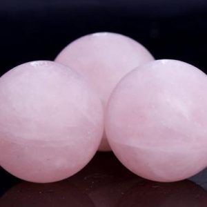 Shop Rose Quartz Round Beads! 25 / 12 / 7 Pcs – 15-16MM Matte Rose Quartz Beads Grade AA Genuine Natural Round Gemstone Loose Beads (103505) | Natural genuine round Rose Quartz beads for beading and jewelry making.  #jewelry #beads #beadedjewelry #diyjewelry #jewelrymaking #beadstore #beading #affiliate #ad