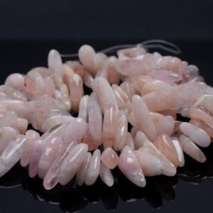Shop Morganite Chip & Nugget Beads! SALE !!! 14-18MM Pink Morganite Gemstone Stick Pebble Chip Loose Beads 15 inch  (80001889-A24) | Natural genuine chip Morganite beads for beading and jewelry making.  #jewelry #beads #beadedjewelry #diyjewelry #jewelrymaking #beadstore #beading #affiliate #ad