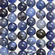 4/6/8/10mm Blue Tiger Eye Gem Round Ball Loose Bead 15.5 inch U179 