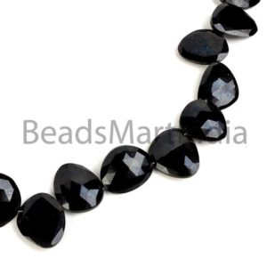 Shop Spinel Chip & Nugget Beads! Black Spinel Faceted Table Cut Nugget Beads, Black Spinel Nuggets Shape Beads, Faceted Black Spinel Natural Beads, Black Spinel Beads | Natural genuine chip Spinel beads for beading and jewelry making.  #jewelry #beads #beadedjewelry #diyjewelry #jewelrymaking #beadstore #beading #affiliate #ad