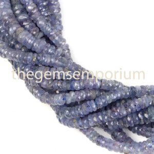 Shop Tanzanite Faceted Beads! Tanzanite Faceted Tyre Shape Beads, Tanzanite Tyre Beads, Tanzanite Faceted Beads, Tanzanite Beads, tanzanite Beads | Natural genuine faceted Tanzanite beads for beading and jewelry making.  #jewelry #beads #beadedjewelry #diyjewelry #jewelrymaking #beadstore #beading #affiliate #ad