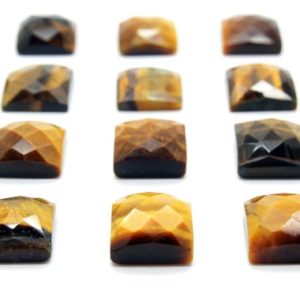 Square gemstones,tiger eye,square cabochons,natural cabochons,checkercut,rose cut cabochons,faceted gemstone,AA Grade – 1 Pc | Natural genuine stones & crystals in various shapes & sizes. Buy raw cut, tumbled, or polished gemstones for making jewelry or crystal healing energy vibration raising reiki stones. #crystals #gemstones #crystalhealing #crystalsandgemstones #energyhealing #affiliate #ad