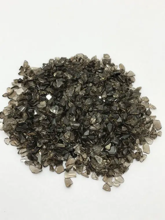 100 Grams Smoky Topaz Undrilled Loose Chips Gemstone Beads Semi Precious Beads,loose Chips Beads,smoky Topaz Beads,undrilled Beads