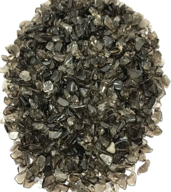 Smoky Topaz Undrilled Chips 50grams Pack/chip Beads/small Beads/undrilled Beads/smoky Topaz Beads/semiprecious Stone Beads