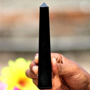 Shop Tourmaline Stones & Crystals! Egyptian 4 Sided Large 250MM Natural Black Tourmaline Stone Healing Metaphysical Mediatetion Power Obelisk Tower | Natural genuine stones & crystals in various shapes & sizes. Buy raw cut, tumbled, or polished gemstones for making jewelry or crystal healing energy vibration raising reiki stones. #crystals #gemstones #crystalhealing #crystalsandgemstones #energyhealing #affiliate #ad