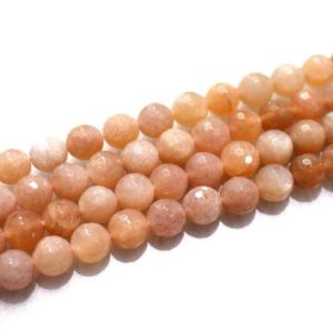 Shop Sunstone Rondelle Beads! 128 Faceted Golden Sunstone Rondelle Beads, 2mm 3mm Golden Sunstone Beads, 15 inch per strand | Natural genuine rondelle Sunstone beads for beading and jewelry making.  #jewelry #beads #beadedjewelry #diyjewelry #jewelrymaking #beadstore #beading #affiliate #ad