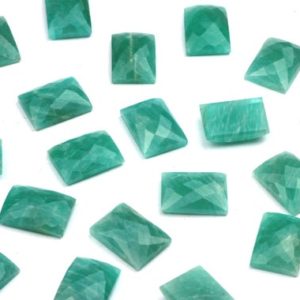 Shop Amazonite Cabochons! Deep sky blue Amazonite,amazonite gemstone,rectangle cabochon,faceted blue cabochon,facet cabochon,gemstone cabochons sale – AA Quality | Natural genuine stones & crystals in various shapes & sizes. Buy raw cut, tumbled, or polished gemstones for making jewelry or crystal healing energy vibration raising reiki stones. #crystals #gemstones #crystalhealing #crystalsandgemstones #energyhealing #affiliate #ad