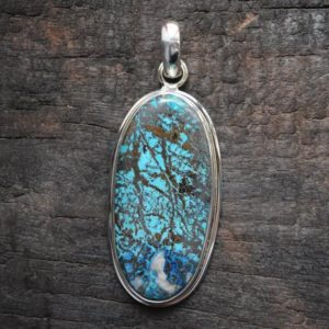 Shop Azurite Jewelry! azurite pendant,925 silver pendant,natural azurite pendant,azurite gemstone pendant,gemstone pendant,oval shape pendant | Natural genuine Azurite jewelry. Buy crystal jewelry, handmade handcrafted artisan jewelry for women.  Unique handmade gift ideas. #jewelry #beadedjewelry #beadedjewelry #gift #shopping #handmadejewelry #fashion #style #product #jewelry #affiliate #ad