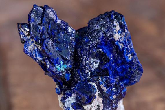 Raw Azurite Crystal Cluster - Raw Rocks And Minerals, Home Decor, Unique Gift,  39083