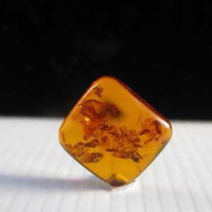 Shop Amber Stones & Crystals! Baltic Amber Cabochon ~ Natural Amber Cabochon ~ Square Cabochon ~ Polished Amber ~ 14mm x 14mm x 4mm in depth | Natural genuine stones & crystals in various shapes & sizes. Buy raw cut, tumbled, or polished gemstones for making jewelry or crystal healing energy vibration raising reiki stones. #crystals #gemstones #crystalhealing #crystalsandgemstones #energyhealing #affiliate #ad