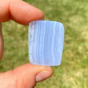 Blue Lace Agate Stone – Blue Lace Agate Slice – Healing Crystals And Stones – Polished Blue Lace Agate Slab – Agate Stone Slices |  #affiliate