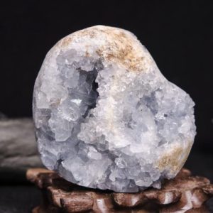 Shop Celestite Stones & Crystals! 2.27 lbs Blue Celestite Heart/Celestite Geode/Raw Celestite Heart Shape/Celestite Cluster/Blue Celestite Gedode/Blue Crystal/Decor-1031 g | Natural genuine stones & crystals in various shapes & sizes. Buy raw cut, tumbled, or polished gemstones for making jewelry or crystal healing energy vibration raising reiki stones. #crystals #gemstones #crystalhealing #crystalsandgemstones #energyhealing #affiliate #ad