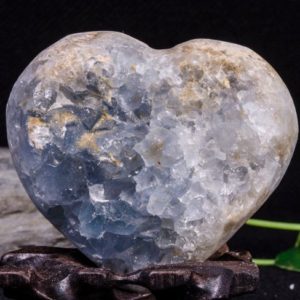 Shop Celestite Stones & Crystals! Blue Celestite Heart/Celestite Geode/Raw Celestite Heart Shape/Celestite Heart/Celestite Cluster/Blue Celestite Gedode/Blue Crystal/Decor | Natural genuine stones & crystals in various shapes & sizes. Buy raw cut, tumbled, or polished gemstones for making jewelry or crystal healing energy vibration raising reiki stones. #crystals #gemstones #crystalhealing #crystalsandgemstones #energyhealing #affiliate #ad