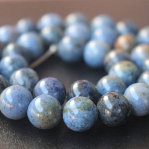Shop Dumortierite Beads! Sunset Dumortierite Beads,6mm/8mm/10mm/12mm Smooth and Round Stone Beads,15 inches one starand | Natural genuine round Dumortierite beads for beading and jewelry making.  #jewelry #beads #beadedjewelry #diyjewelry #jewelrymaking #beadstore #beading #affiliate #ad