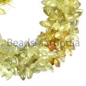 Shop Garnet Faceted Beads! Grossular Garnet Faceted Marquise Shape Beads, Grossular Garnet Beads, Faceted Garnet Shaded Beads, Marquise Shape Grossular Garnet Beads | Natural genuine faceted Garnet beads for beading and jewelry making.  #jewelry #beads #beadedjewelry #diyjewelry #jewelrymaking #beadstore #beading #affiliate #ad