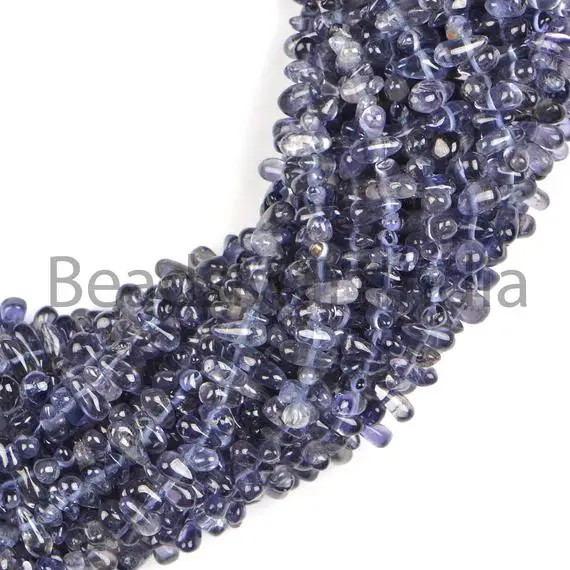 3x6-4x9 Mm Iolite Plain Smooth Drops Gemstone Beads, Iolite Plain Gemstone Beads, Iolite Drops Beads, Iolite Smooth Beads, Iolite Beads