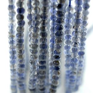 Shop Iolite Round Beads! 5mm Bermudan Blue Iolite Gemstone Grade A Round Loose Beads 16 inch Full Strand (90186112-832) | Natural genuine round Iolite beads for beading and jewelry making.  #jewelry #beads #beadedjewelry #diyjewelry #jewelrymaking #beadstore #beading #affiliate #ad