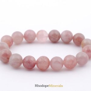 Shop Kunzite Bracelets! Kunzite Bracelet, Kunzite Bracelet 10 mm Beads, Pink Kunzite, Bracelets, Metaphysical Crystals, Gifts, Crystals, Gemstones, Gems, Stones | Natural genuine Kunzite bracelets. Buy crystal jewelry, handmade handcrafted artisan jewelry for women.  Unique handmade gift ideas. #jewelry #beadedbracelets #beadedjewelry #gift #shopping #handmadejewelry #fashion #style #product #bracelets #affiliate #ad