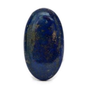 Shop Lapis Lazuli Cabochons! Lapis Lazuli Oval Cabochon (37mm x 21mm x 5mm) – Royal Blue Gemstone – Natural Loose Crystal | Natural genuine stones & crystals in various shapes & sizes. Buy raw cut, tumbled, or polished gemstones for making jewelry or crystal healing energy vibration raising reiki stones. #crystals #gemstones #crystalhealing #crystalsandgemstones #energyhealing #affiliate #ad