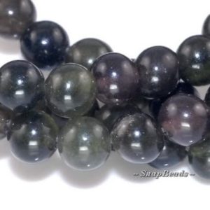 Shop Moss Agate Round Beads! 4mm Seaweed Moss Agate Gemstone Dark Green Round 4mm Loose Beads 15.5 inch Full Strand (90164978-4) | Natural genuine round Moss Agate beads for beading and jewelry making.  #jewelry #beads #beadedjewelry #diyjewelry #jewelrymaking #beadstore #beading #affiliate #ad