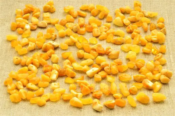 Natural Amber Beads 5-200 Grams Chip Beads (4-7mm) Jewelry Supplies Beads, Baltic Amber Beads, Polished Yolk Beads