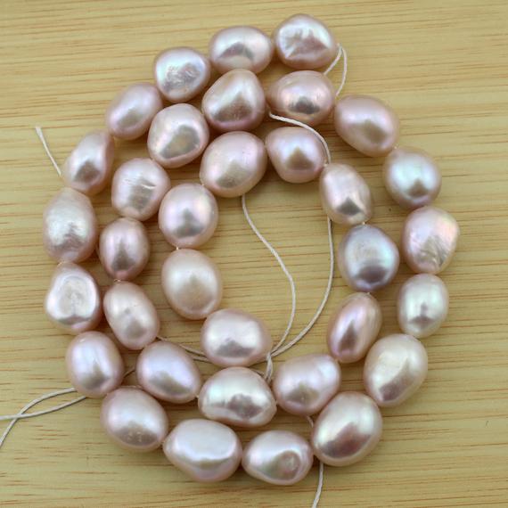 12-15mm Natural Nugget Pearl Beads,freshwater Pearl  Beads,pearl Strand,baroque Pearl,necklace Beads,jewelry Supplies-26pcs-14 Inches-ln001