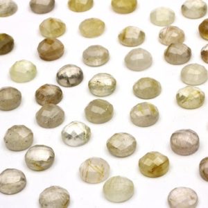 Shop Rutilated Quartz Cabochons! Rutilated quartz stone,gemstone cabochons,faceted cabochons,rose cut cabochons,stone semiprecious,real gemstones,round cabochons wholesale | Natural genuine stones & crystals in various shapes & sizes. Buy raw cut, tumbled, or polished gemstones for making jewelry or crystal healing energy vibration raising reiki stones. #crystals #gemstones #crystalhealing #crystalsandgemstones #energyhealing #affiliate #ad