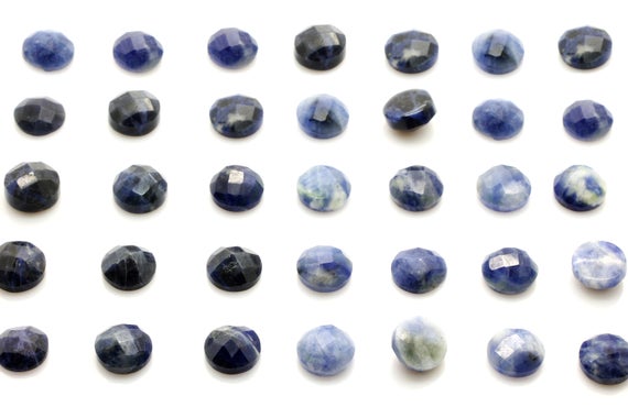 Sodalite Cabochons,faceted Cabochons,gemstone Cabochon,navy Blue Cabochon,natural Cabochons,cabochons Wholesale - Aa Quality