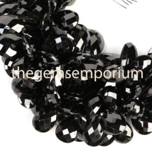 Shop Spinel Faceted Beads! Black Spinel Faceted Pear Shape Beads, Black Spinel Faceted Beads, Black Spinel Pear Shape Beads, Black Spinel Beads, Spinel Beads | Natural genuine faceted Spinel beads for beading and jewelry making.  #jewelry #beads #beadedjewelry #diyjewelry #jewelrymaking #beadstore #beading #affiliate #ad