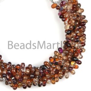 Shop Zircon Beads! Natural Zircon Faceted Drop Shape Gemstone Beads, 3X5-5X7 MM Zircon Faceted bead, Natural Zircon Drop Shape Beads, Zircon beads, AAA Quality | Natural genuine faceted Zircon beads for beading and jewelry making.  #jewelry #beads #beadedjewelry #diyjewelry #jewelrymaking #beadstore #beading #affiliate #ad