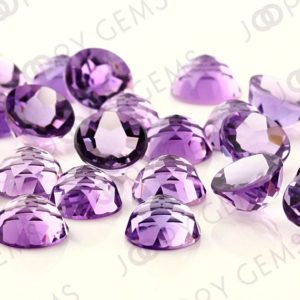 Shop Amethyst Cabochons! Amethyst (Brazilian) Rose Cut Cabochon 10mm Round – per stone | Natural genuine stones & crystals in various shapes & sizes. Buy raw cut, tumbled, or polished gemstones for making jewelry or crystal healing energy vibration raising reiki stones. #crystals #gemstones #crystalhealing #crystalsandgemstones #energyhealing #affiliate #ad