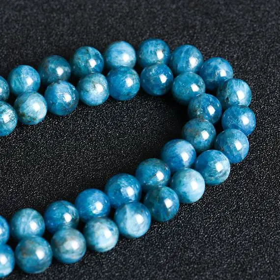 Genuine Natural Apatite Beads Grade Aaa